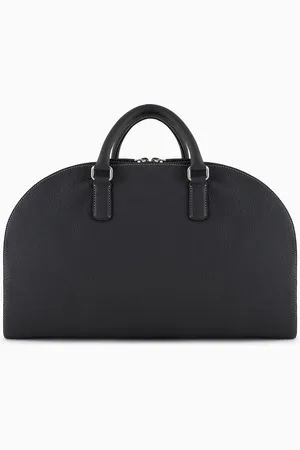 Giorgio Armani Pebbled leather duffel bag