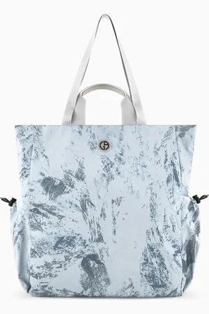 Giorgio Armani Neve shopper bag in printed fabric