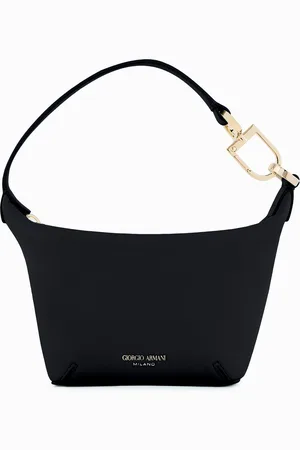 Giorgio Armani Mini la Prima Soft nappa-leather hobo bag