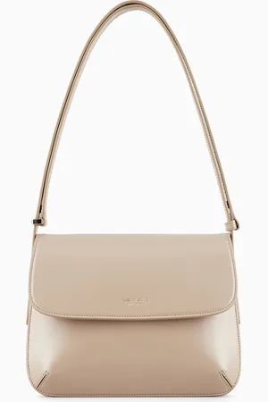 Giorgio Armani Medium la Prima bag in palmellato leather