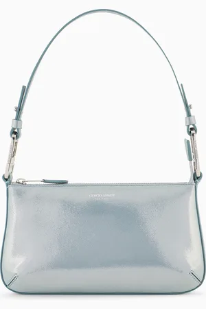 Giorgio Armani La Prima small shoulder bag in shiny nubuck