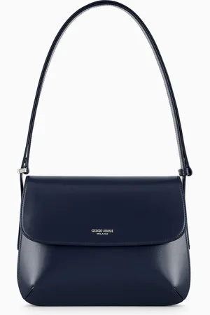 Giorgio Armani Medium la Prima bag in palmellato leather