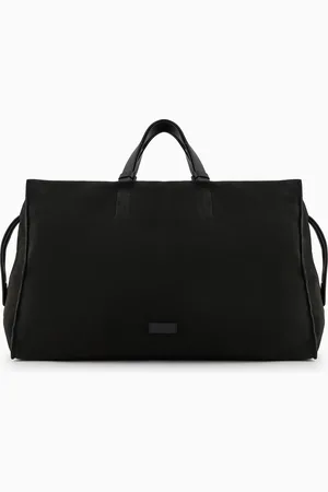 Giorgio Armani Suede duffel bag