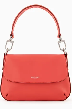 Giorgio Armani Small la Prima Soft nappa leather handbag