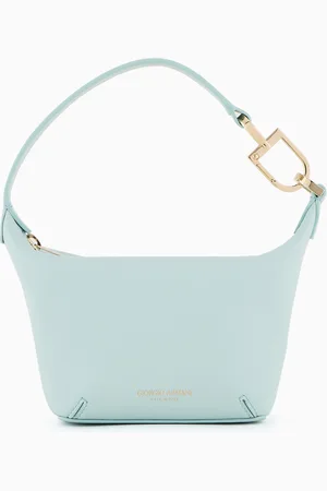 Giorgio Armani Mini la Prima Soft nappa-leather hobo bag