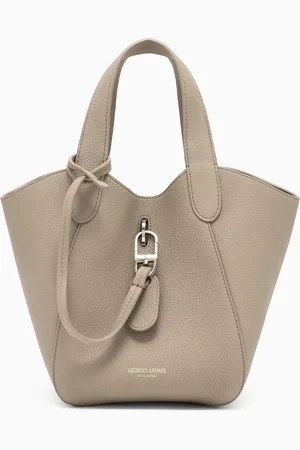 Giorgio Armani Small pebbled leather handbag
