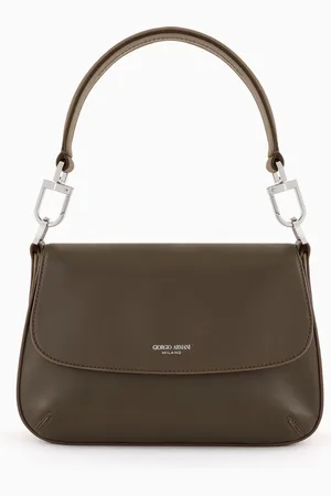Giorgio Armani Small la Prima Soft nappa leather handbag