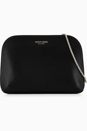 Giorgio Armani Satin la Prima clutch bag