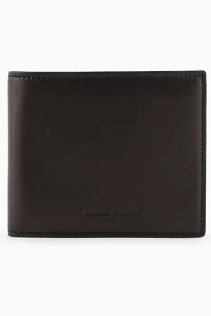 Giorgio Armani Nappa-leather bifold wallet