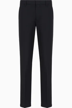 Emporio Armani Comfort-gabardine chinos