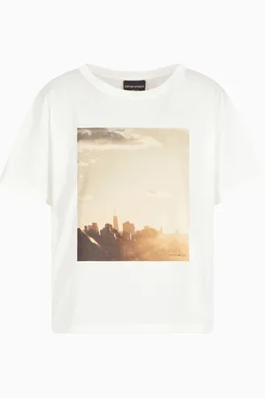 Emporio Armani Dawn to Dusk jersey T-shirt with print