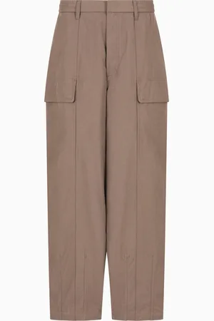 Emporio Armani Cotton cargo trousers