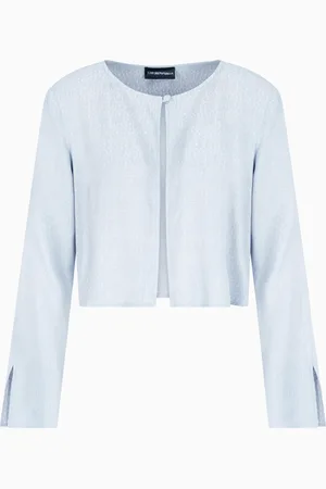 Emporio Armani Armure viscose blouse