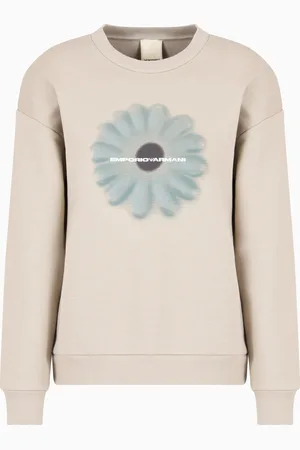Emporio Armani ASV sweatshirt with oversized print from the Peace capsule collection