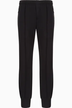 Emporio Armani Ponte-di-Roma fabric joggers