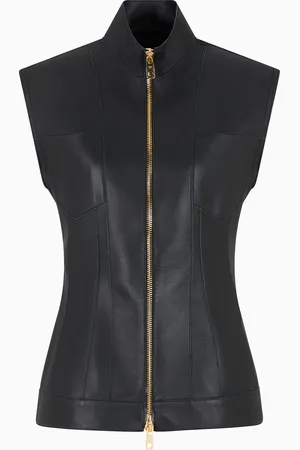 Emporio Armani Leather Jackets