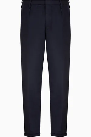 Emporio Armani Compact cotton chinos