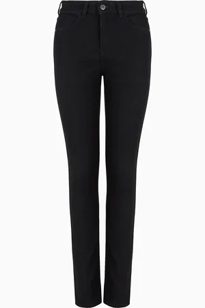 Emporio Armani J18 High-rise skinny-leg jeans in comfort denim