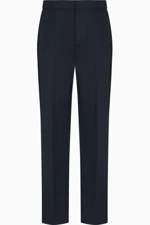 Emporio Armani Lightweight virgin wool-blend twill chinos