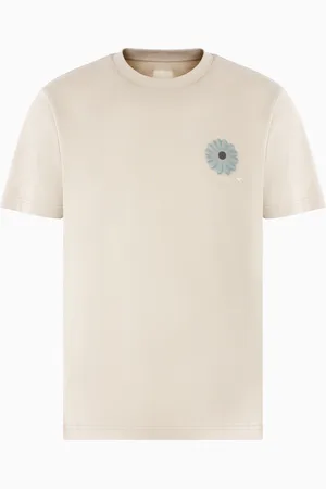 Emporio Armani ASV jersey T-shirt with oversized print from the Peace capsule collection