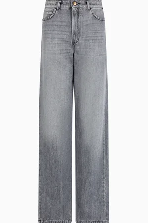 Emporio Armani J4B mid/high-rise straight-leg, denim jeans