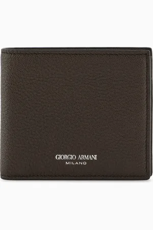 Giorgio Armani Printed leather wallet