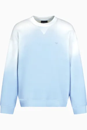 Emporio Armani ASV Gradient jersey oversized sweatshirt
