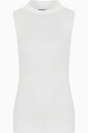 Emporio Armani Dawn to Dusk rib-knit top