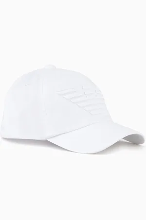 Emporio Armani Baseball cap with embroidered oversized eagle