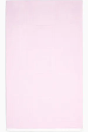 Emporio Armani Brushed, modal-blend stole with all-over jacquard logo