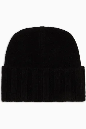 Emporio Armani Ribbed cashmere beanie