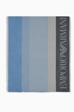 Emporio Armani Stole with multicoloured vertical bands