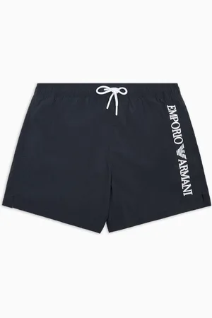 Emporio Armani Swim shorts with vertical logo embroidery