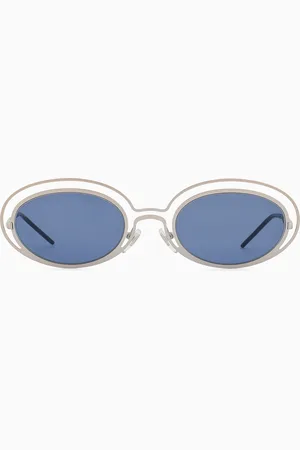 Emporio Armani Women’s oval sunglasses