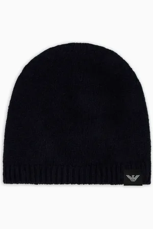 Emporio Armani Pure cashmere, ribbed beanie