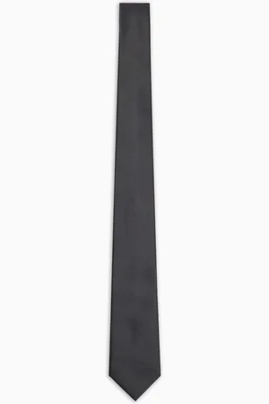 Emporio Armani Ottoman-style pure silk tie