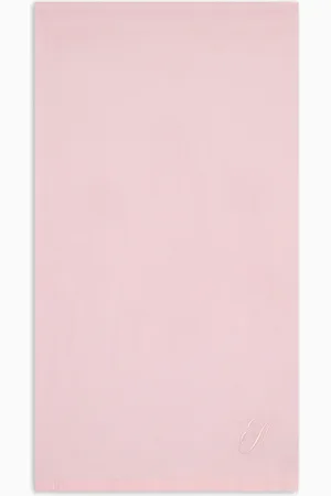 Emporio Armani Lurex stole with signature logo embroidery