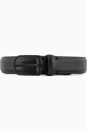 Emporio Armani Pebbled leather belt