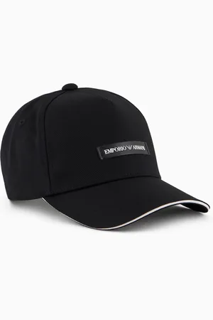 Emporio Armani Canvas baseball cap with patch