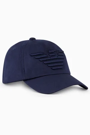 Emporio Armani Baseball cap with embroidered oversized eagle