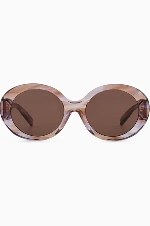 Emporio Armani Women’s oval sunglasses
