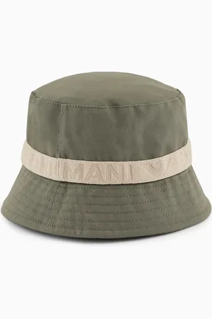 Emporio Armani ASV Cloche hat with logo insert