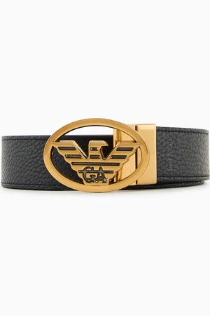 Emporio Armani Gift box with reversible leather belt and interchangeable buckles