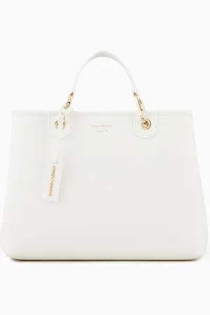Emporio Armani Medium MyEA shopper bag with deer print