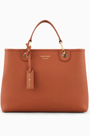 Emporio Armani Medium MyEA shopper bag with deer print