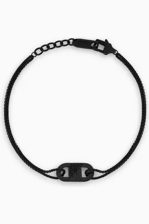 Emporio Armani Black Crystal ID Bracelet