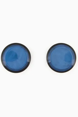 Emporio Armani Shiny oversized round earrings