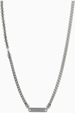 Emporio Armani Stainless Steel ID Necklace