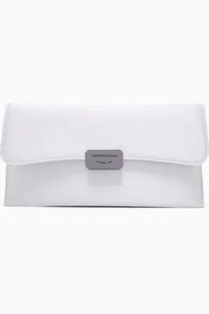 Emporio Armani Satin clutch bag