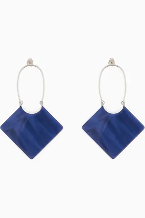 Emporio Armani Multifaceted pendant earrings